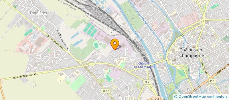 localisation de l'entreprise SCI PICARDIE  CHALONS-EN-CHAMPAGNE