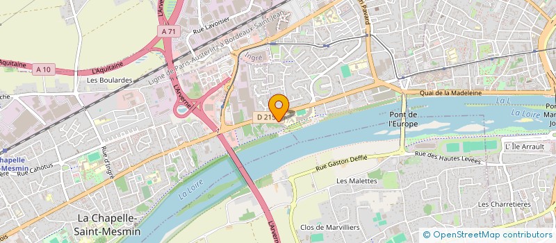 localisation de l'entreprise SCI PICARDIE  LA CHAPELLE-SAINT-MESMIN