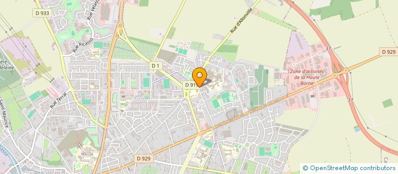 localisation de l'entreprise SCI PICARDIE LANGUEDOC à AMIENS