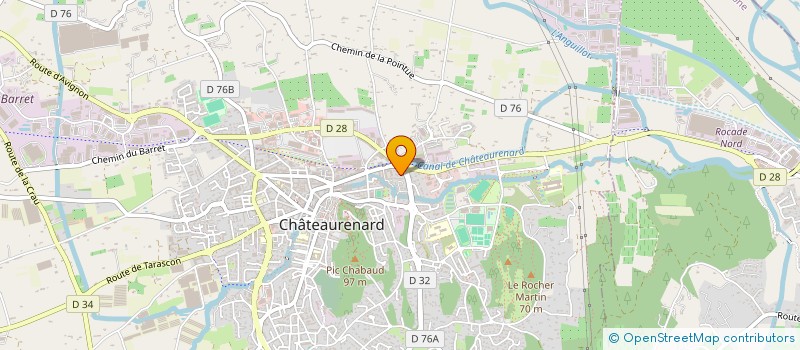 localisation de l'entreprise SCI PICARI à CHATEAURENARD