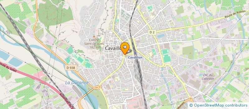 localisation de l'entreprise SCI PICASSOLE  CAVAILLON