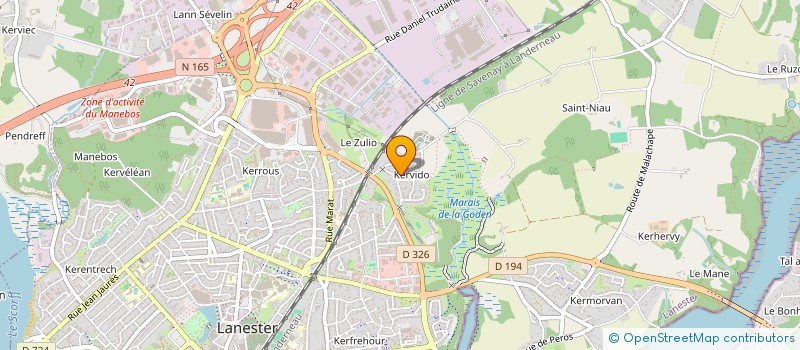 localisation de l'entreprise SCI PICAT  LANESTER