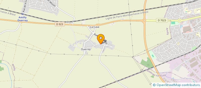 localisation de l'entreprise SCI PICAULT à AMILLY