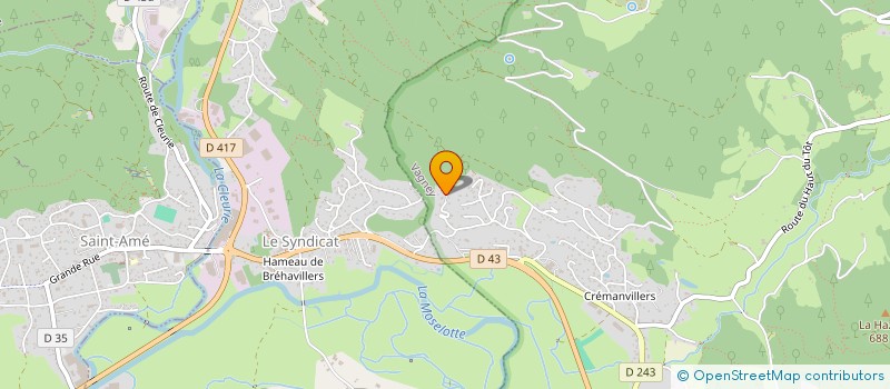 localisation de l'entreprise SCI PICCAMIGLIO LE DAROU  VAGNEY