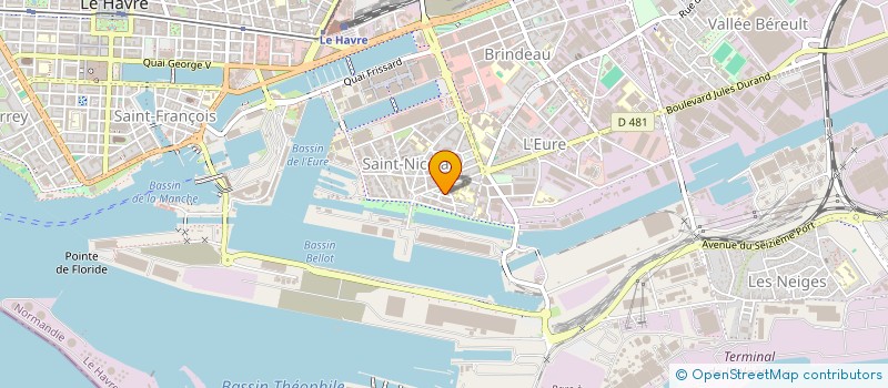 localisation de l'entreprise SCI PICDUBLEM à LE HAVRE