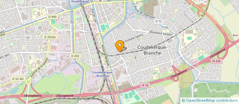 localisation de l'entreprise SCI PICHACLEM  COUDEKERQUE-BRANCHE