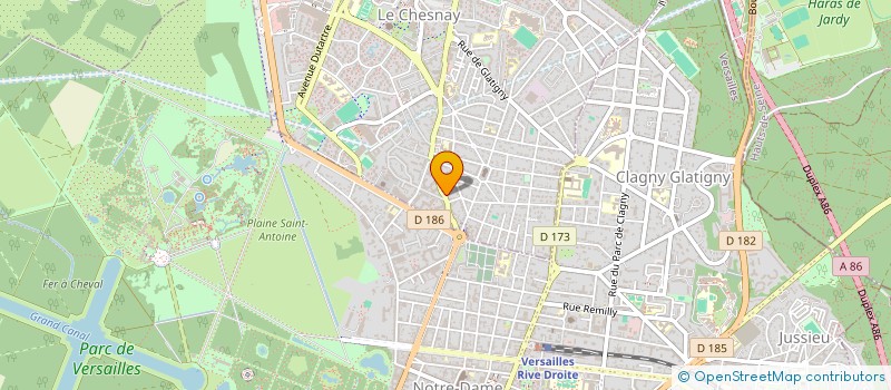 localisation de l'entreprise SCI PICHALA 114 à VERSAILLES