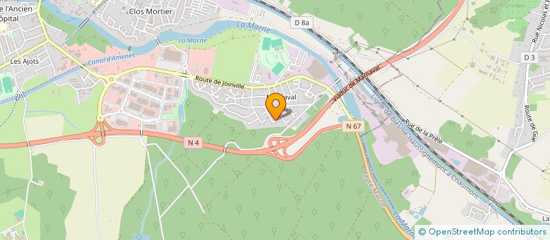 localisation de l'entreprise SCI PICHELIN à SAINT-DIZIER