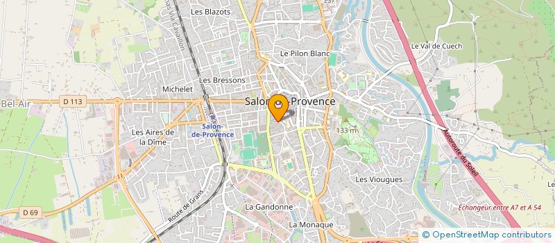 localisation de l'entreprise SCI PICHOLINE  SALON-DE-PROVENCE