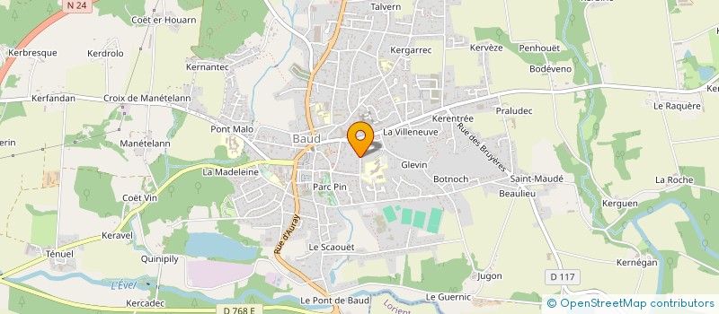 localisation de l'entreprise SCI PICHON  BAUD