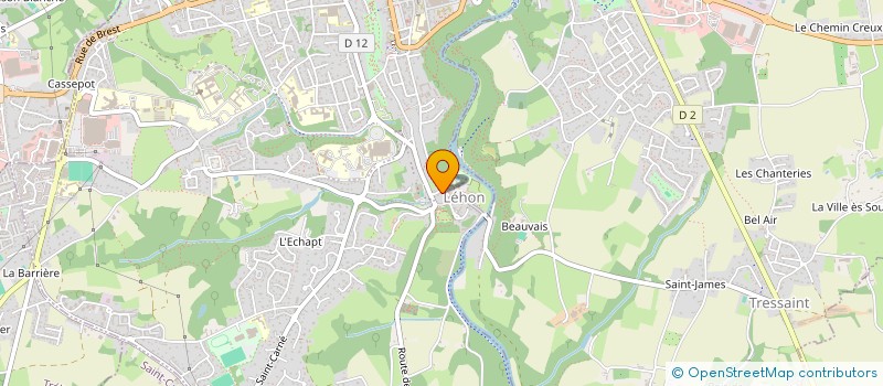 localisation de l'entreprise SCI PICHON LENOUVEL  DINAN