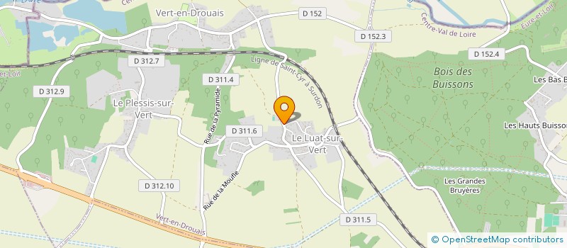 localisation de l'entreprise SCI PICHOT MENDEZ à VERT-EN-DROUAIS