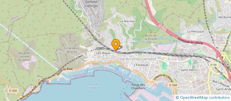 localisation de l'entreprise SCI PICHOU à MARSEILLE