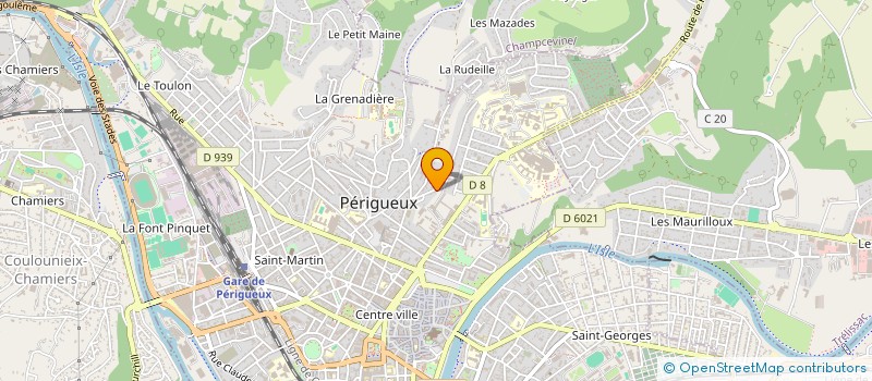 localisation de l'entreprise SCI PICHOU à PERIGUEUX