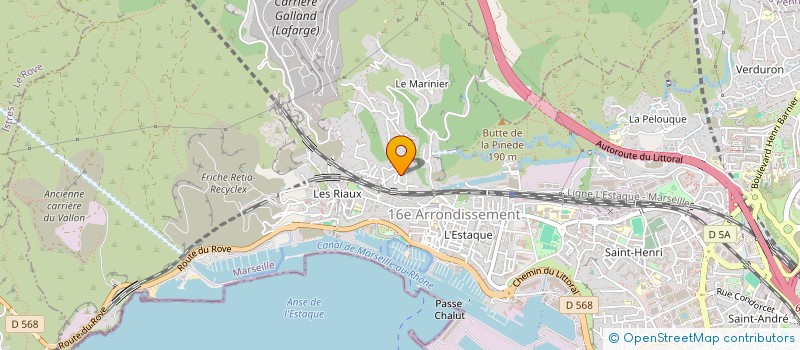 localisation de l'entreprise SCI PICHOU à MARSEILLE