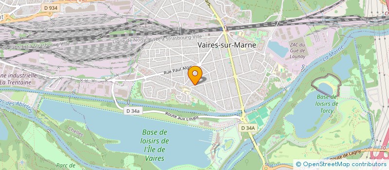 localisation de l'entreprise SCI PICHOU FAMILY  VAIRES-SUR-MARNE