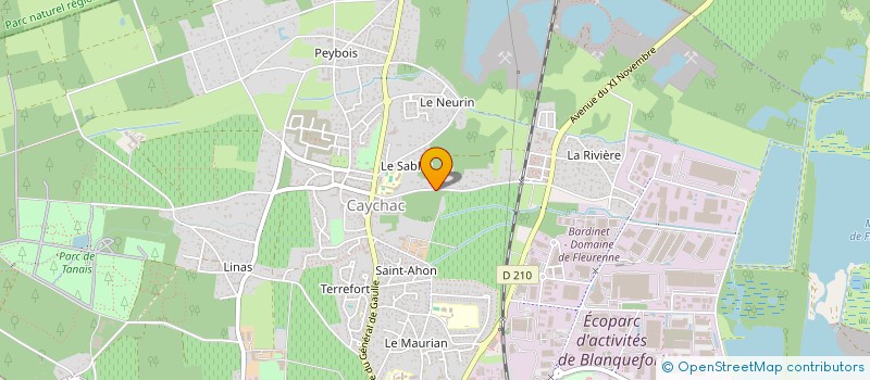 localisation de l'entreprise SCI PICKA  CAMPAN