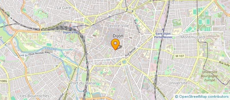 localisation de l'entreprise SCI PICKLES  DIJON