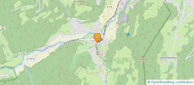 localisation de l'entreprise SCI PICLA  METZERAL