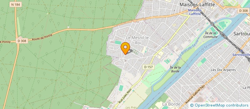 localisation de l'entreprise SCI PICLAU  LE MESNIL-LE-ROI