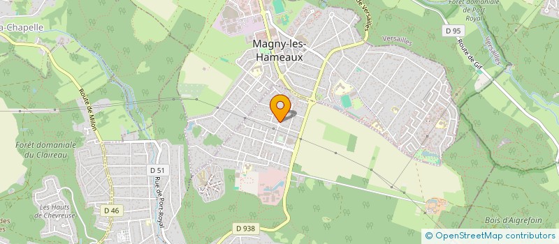 localisation de l'entreprise SCI PICNIC  SAINT-REMY-LES-CHEVREUSE