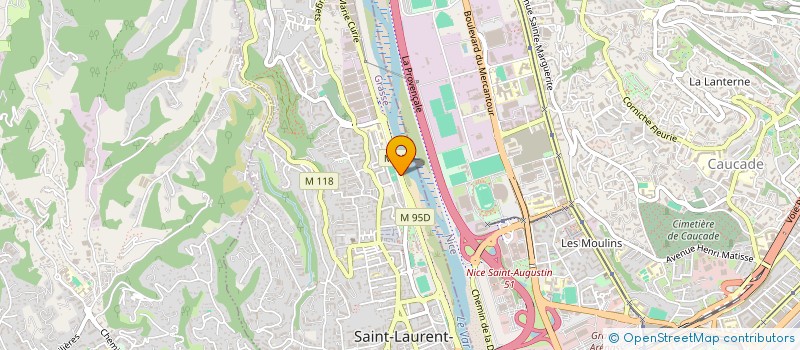 localisation de l'entreprise SCI PICO à SAINT-LAURENT-DU-VAR