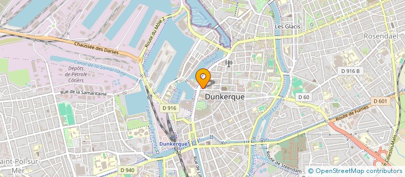 localisation de l'entreprise SCI PICO à DUNKERQUE