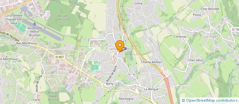 localisation de l'entreprise SCI PICOD  CRANVES-SALES