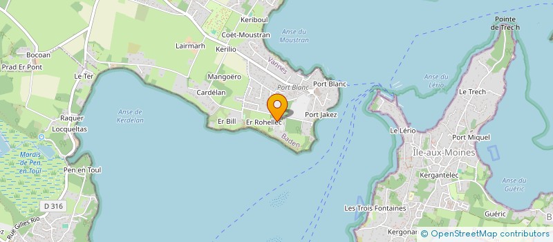 localisation de l'entreprise SCI PICOLINE  BADEN