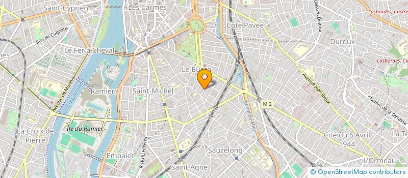 localisation de l'entreprise SCI PICOMA à TOULOUSE