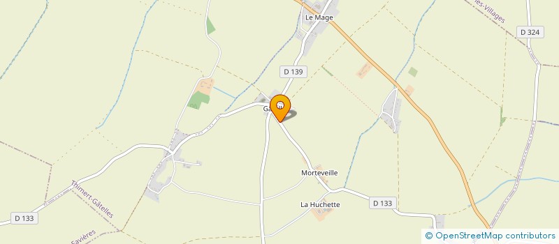 localisation de l'entreprise SCI PICONET à THIMERT-GATELLES
