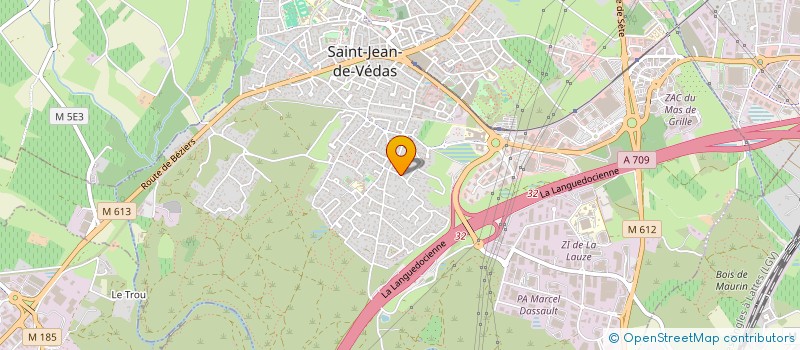 localisation de l'entreprise SCI PICOU  SAINT-JEAN-DE-VEDAS