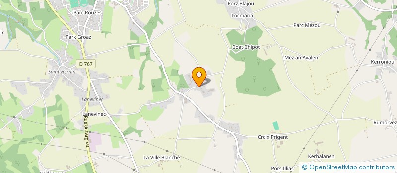 localisation de l'entreprise SCI PICOUZ  PLOUMAGOAR