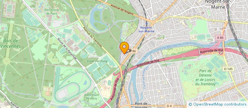 localisation de l'entreprise SCI PICPUS 34 R à NOGENT-SUR-MARNE