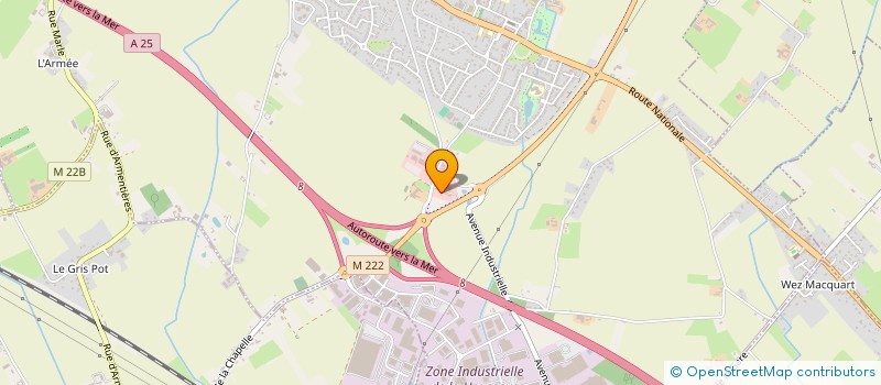 localisation de l'entreprise SCI PICQUETTE  LA CHAPELLE-D'ARMENTIERES