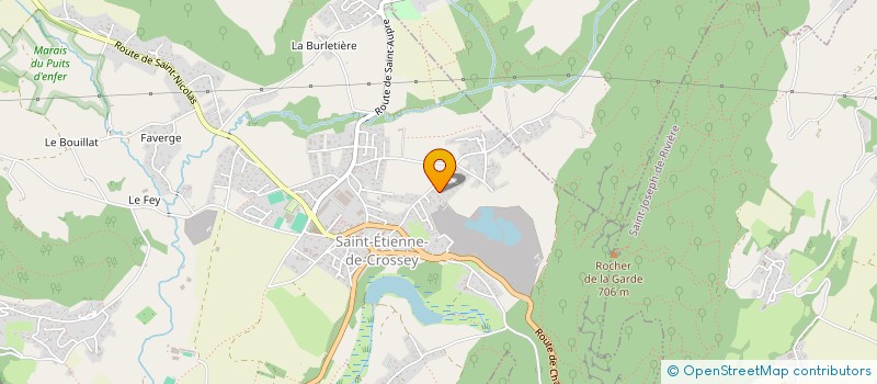 localisation de l'entreprise SCI PICQUICK  SAINT-ETIENNE-DE-CROSSEY