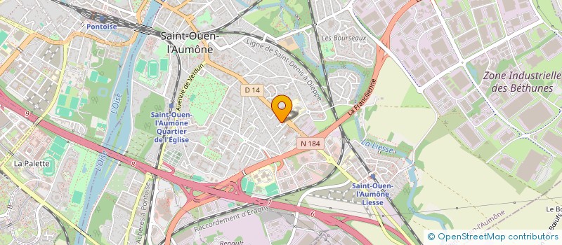 localisation de l'entreprise SCI PICSOUS à SAINT-OUEN-L'AUMONE