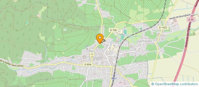 localisation de l'entreprise SCI PICTOREM  BARR