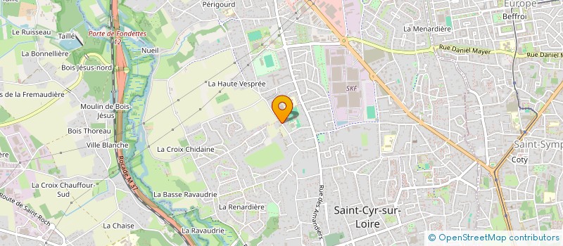 localisation de l'entreprise SCI PICTURES à SAINT-CYR-SUR-LOIRE