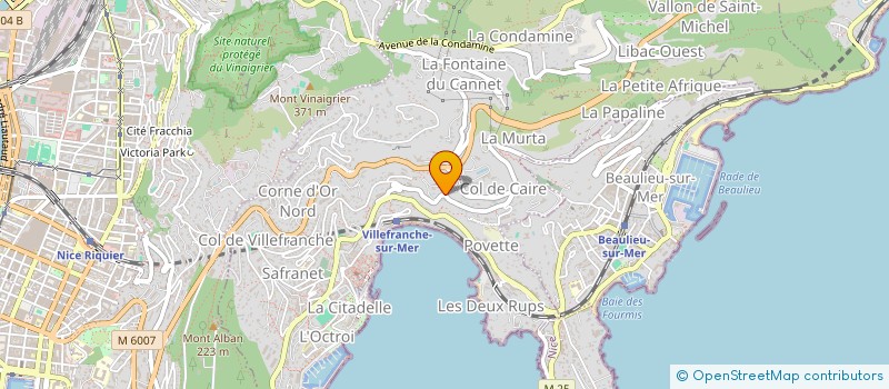 localisation de l'entreprise SCI PIDGEON CAY II à VILLEFRANCHE-SUR-MER