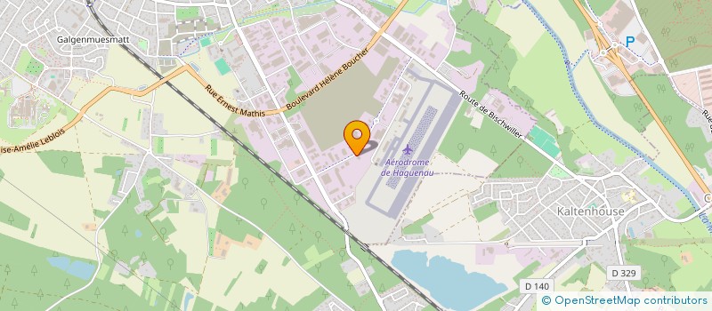 localisation de l'entreprise SCI PIDO  HAGUENAU