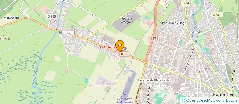 localisation de l'entreprise SCI PIDOUX VALLET  HOUTAUD