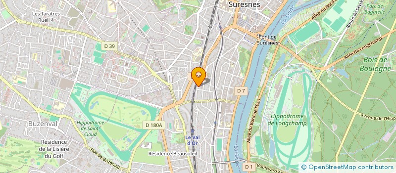 localisation de l'entreprise SCI PIECES JOINTES à SURESNES