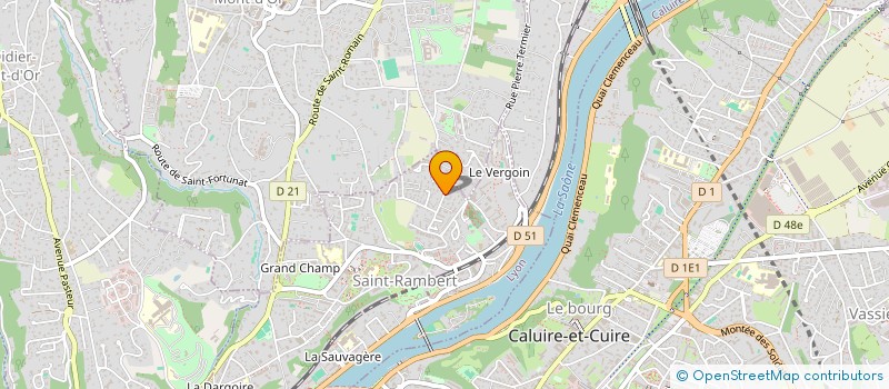 localisation de l'entreprise SCI PIECLA  LYON