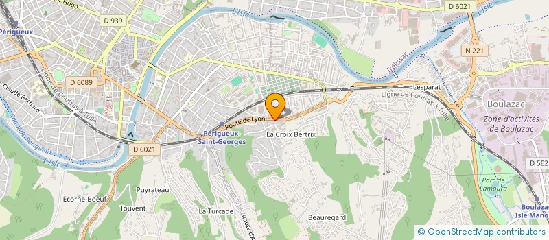 localisation de l'entreprise SCI PIECLAUMA  BOULAZAC ISLE MANOIRE