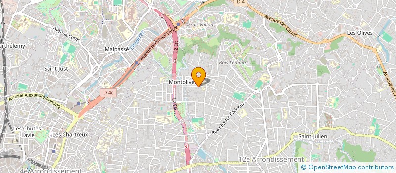 localisation de l'entreprise SCI PIECLECHAGAU à MARSEILLE