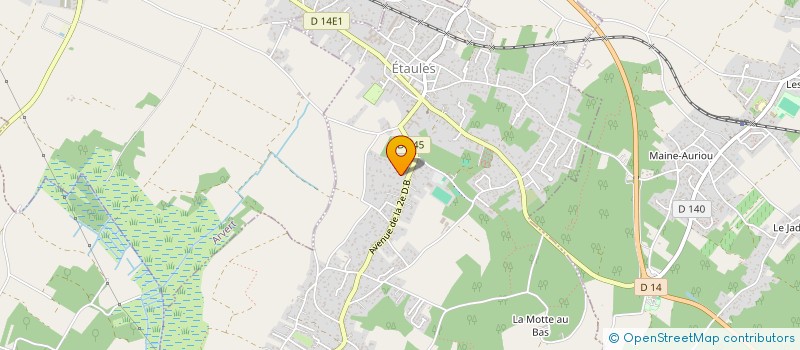 localisation de l'entreprise SCI PIED DU MARTYR  ETAULES