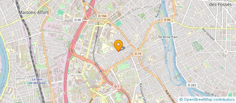 localisation de l'entreprise SCI PIEL à CRETEIL