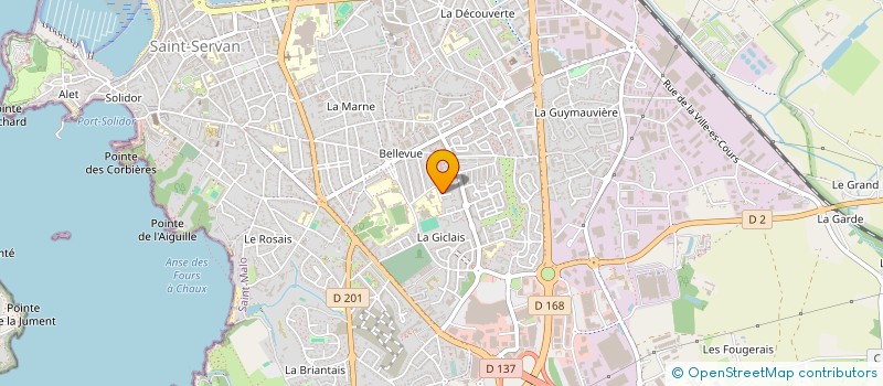 localisation de l'entreprise SCI PIEL CHAGNOT  SAINT-MALO