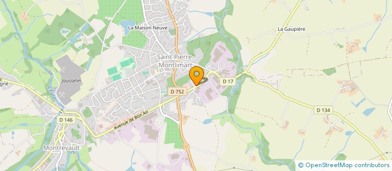 localisation de l'entreprise SCI PIEMABA  BEAUPREAU-EN-MAUGES